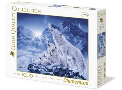Clementoni Puzzle Rodina vlků 1000d