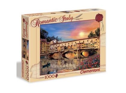 Clementoni Puzzle Romantic 1000 dílků, Firenze