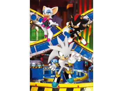 Clementoni Puzzle Sonic 3 x 48 dílků