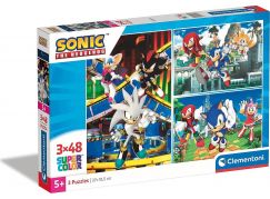 Clementoni Puzzle Sonic 3 x 48 dílků
