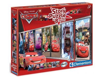 Clementoni Puzzle Story Cars 200d