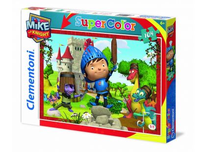 Clementoni Puzzle Supercolor 104 dílků, Rytíř Mike