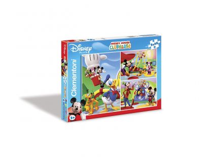 Clementoni Puzzle Supercolor 3 x 48 dílků, Mickey Mouse