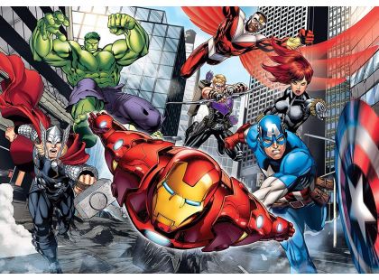 Clementoni Puzzle Supercolor Avengers  Maxi 24 dílků