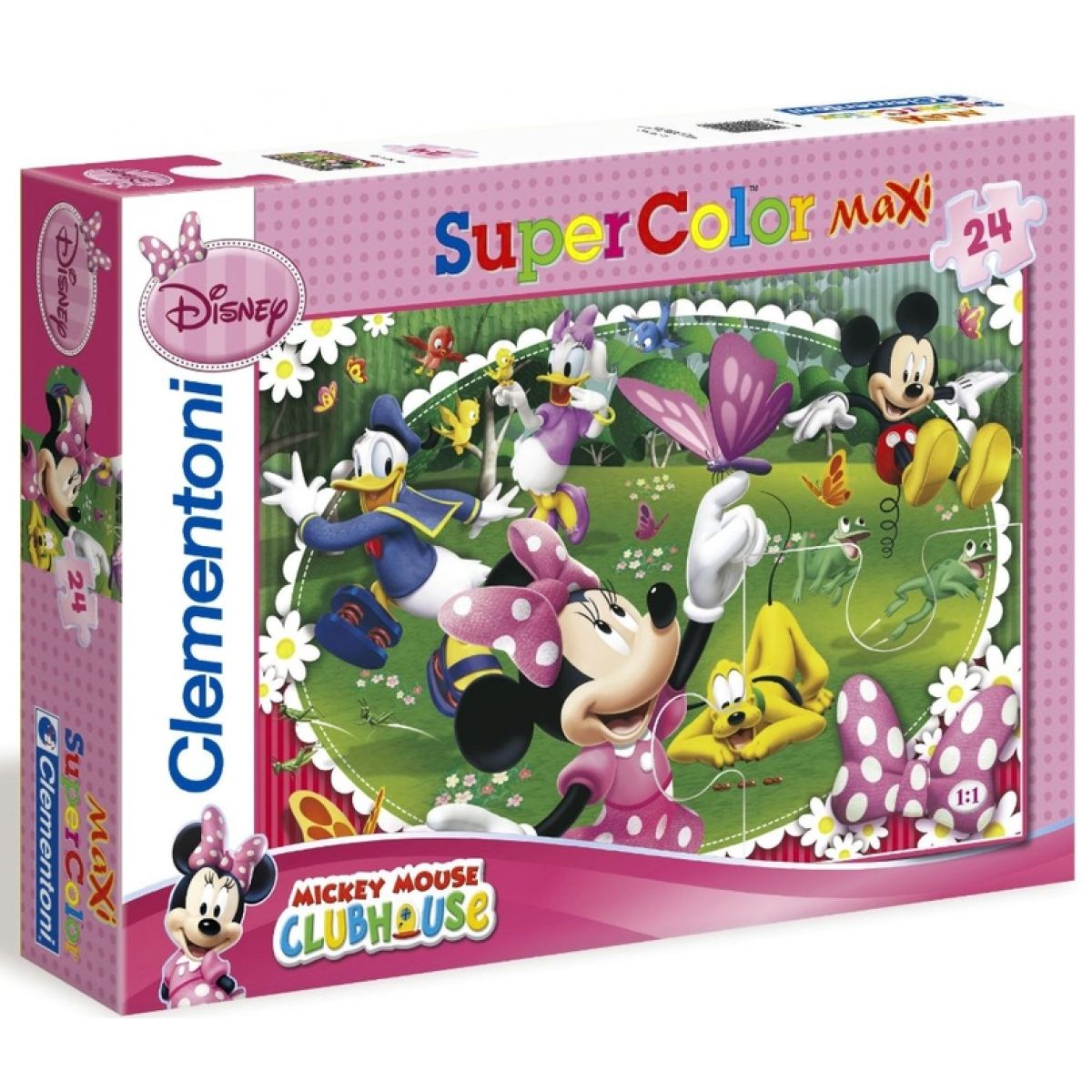 Clementoni Puzzle Supercolor Maxi Minnie 24d