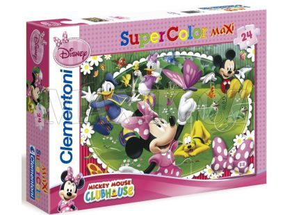 Clementoni Puzzle Supercolor Maxi Minnie 24d