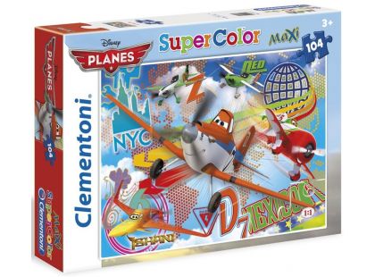 Clementoni Puzzle Supercolor Maxi Planes 104d