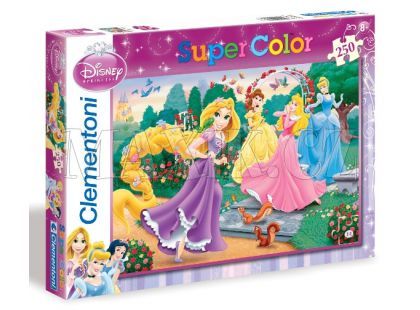 Clementoni Puzzle Supercolor Princezny 250d