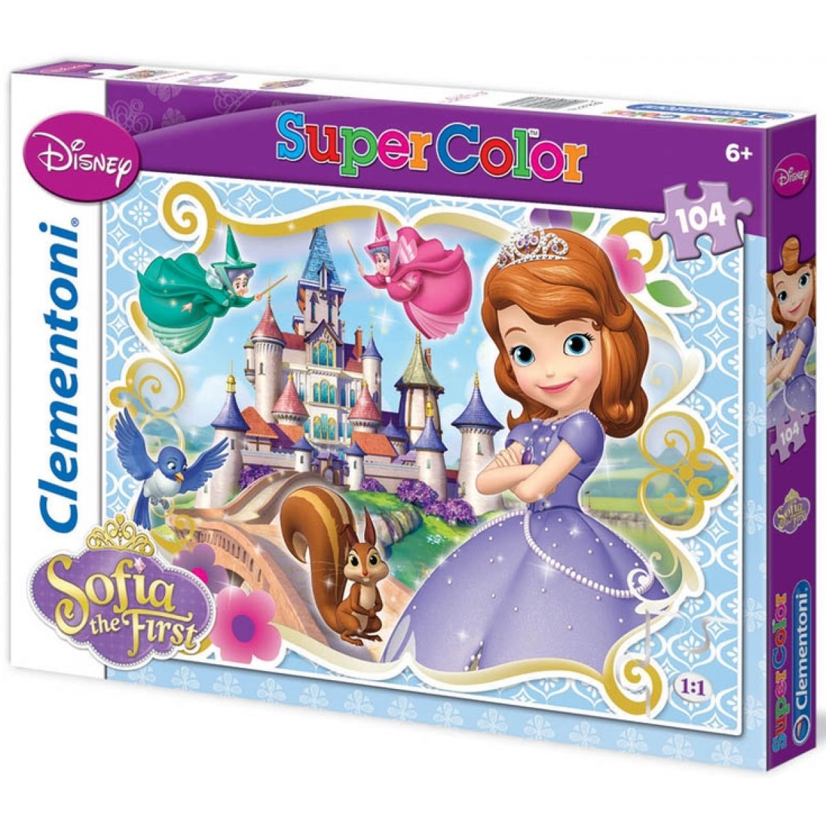 Clementoni Puzzle Supercolor Sofia 104d | Maxíkovy hračky