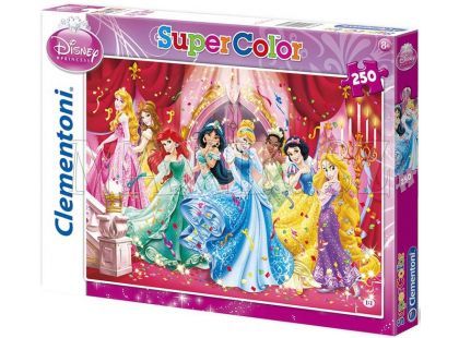 Clementoni Puzzle Supercolor Tančíci princezny 250d