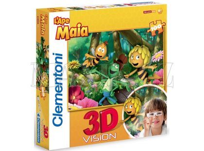 Clementoni Puzzle Včelka Mája 3D Vision 100d