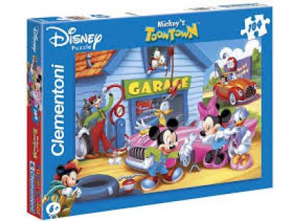 Clementoni Puzzzle Supercolor Mickey 104 dílků