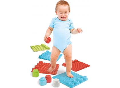 Clementoni Stavebnice Soft Clemmy s destičkami 16 dílků