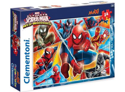 Clementoni Spider-Man Supercolor Puzzle Maxi 24d