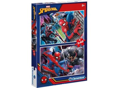 Clementoni Spiderman Puzzle 2 x 60 dílků