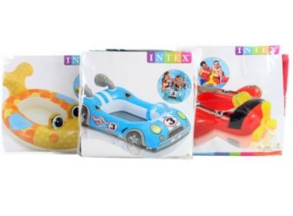 Člun dětský Intex 59380 - Závodní auto modré