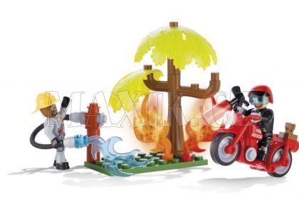 Cobi 1460 Action Town Hasiči v akci