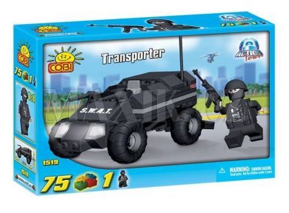 Cobi 1519 Policie S.W.A.T. transpotér