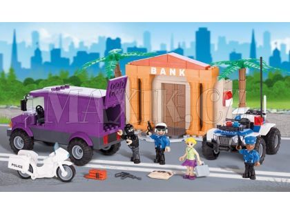Cobi 1566 Action Town Policie Velká bankovní loupež