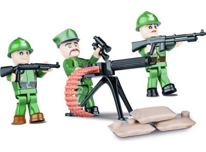 Cobi 2029 Malá armáda 3 figurky s doplňky Polská armáda