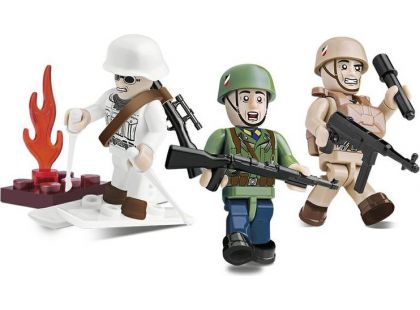 Cobi 2031 Malá armáda 3 figurky s doplňky Německá elitní jednotka