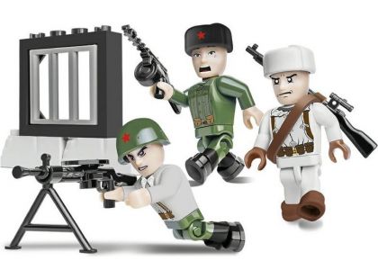 Cobi 2032 Malá armáda 3 figurky s doplňky Sovětská armáda zimní