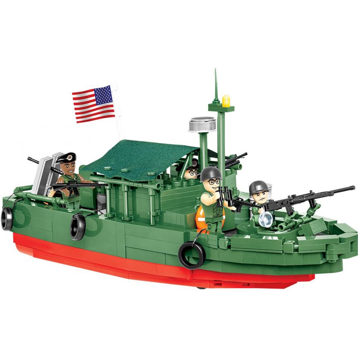 Cobi 2238 Vietnam War Patrol Boat River MK II 615 dílků