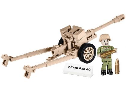Cobi 2252 II. světová válka 7,5 cm PAK 40 DAK 90 dílků