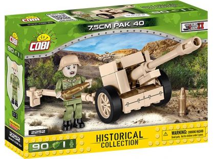 Cobi 2252 II. světová válka 7,5 cm PAK 40 DAK 90 dílků