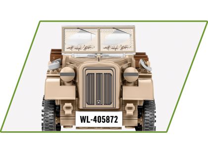 Cobi 2272 Německé polopásové vozidlo Sd.Kfz10 s polní kuchyní