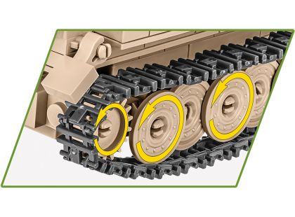 Cobi 2272 Německé polopásové vozidlo Sd.Kfz10 s polní kuchyní