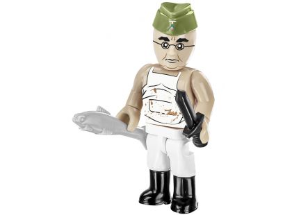 Cobi 2272 Německé polopásové vozidlo Sd.Kfz10 s polní kuchyní