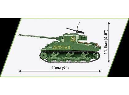 Cobi 2276 II. světová válka Sherman Ic Firefly Hybrid