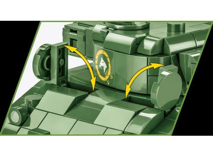 Cobi 2276 II. světová válka Sherman Ic Firefly Hybrid