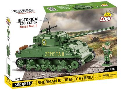Cobi 2276 II. světová válka Sherman Ic Firefly Hybrid