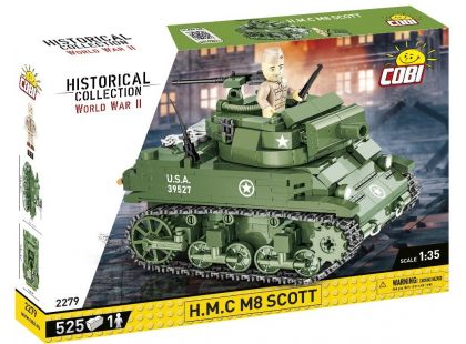 Cobi 2279 II. světová válka H.M.C. M8 Scott