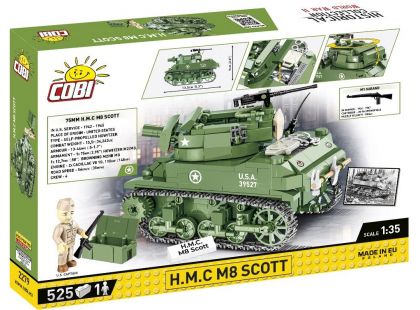 Cobi 2279 II. světová válka H.M.C. M8 Scott
