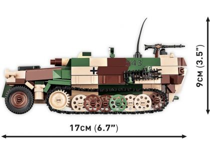 Cobi 2283 II. světová válka Sd. Kfz. 251_9 Stummel