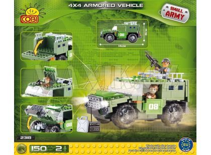 Cobi 2318 Malá armáda Obrněné vozidlo 4x4