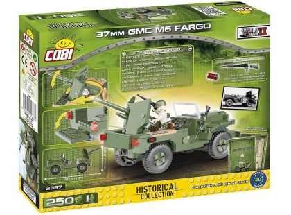 Cobi 2387 Malá armáda II. světová válka 37 Mm Gmc M6 Fargo