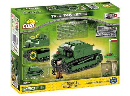 Cobi 2392 Malá armáda II. světová válka TKS 3 Tankette