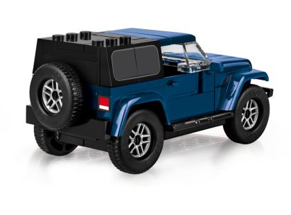 Cobi 24115 Jeep Wrangler Sport S 1:35 modrý
