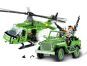 Cobi 24252 Malá armáda Jeep Willys MB s vrtulníkem 2