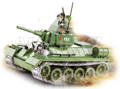 Cobi 2444 Malá armáda Tank T34 - Poškozený obal