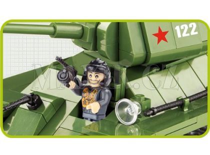 Cobi 2444 Malá armáda Tank T34 - Poškozený obal