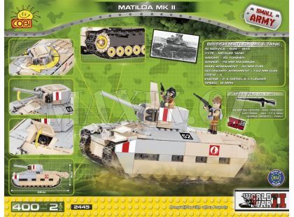 Cobi 2445 Malá armáda Tank MATILDA