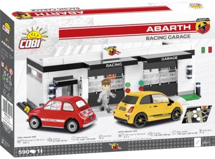 Cobi 24501 Abarth Racing Garage, 590 k, 1 f