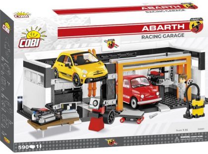 Cobi 24501 Abarth Racing Garage, 590 k, 1 f