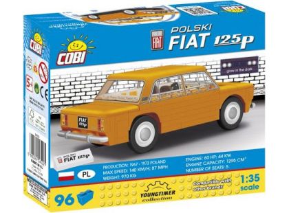 Cobi 24522 Polský Fiat 125 dílků