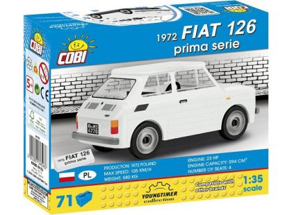 Cobi 24523 Fiat 126 prima serie